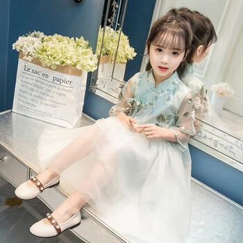 小女孩裙子夏天可爱小公主女童装童装女童春夏装2019新款洋气女童公主