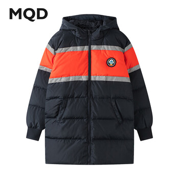 MQD 马骑顿 儿童冬季加绒加厚羽绒服