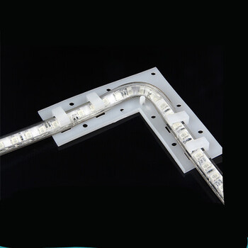 led灯带直角拐弯卡扣卡子 灯带固定卡子配件客厅吊顶灯带固定伴侣 jy