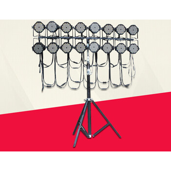 led舞台配件手摇帕灯支架灯架帕灯支架射灯演出灯光支架 mc 4米双层