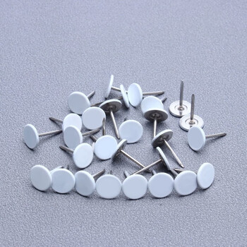 轻姿色水泥钉钢钉固定钉装饰图钉墙纸钉子大头钉沙发泡钉圆头钉子按钉