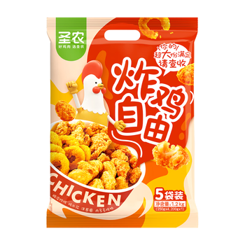 圣农(sunner) 炸鸡美食组合小食 小吃速冻油炸调理半成品 4个月效期介意者慎拍 炸鸡自由1.2kg