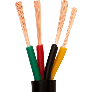 国标rvv四芯4芯信号线平方铜芯电线电源电缆线护套线软线多芯 hz 散米