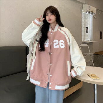 速凌春秋季外套女学生韩版少女生高中大学生衣服学院风棒球服女生秋夏