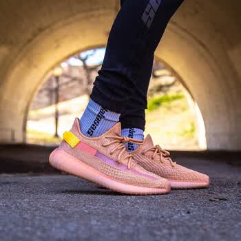adidas yeezy 350 v2 椰子350 ah2203 b37571 f99710 珊瑚橙 粘土
