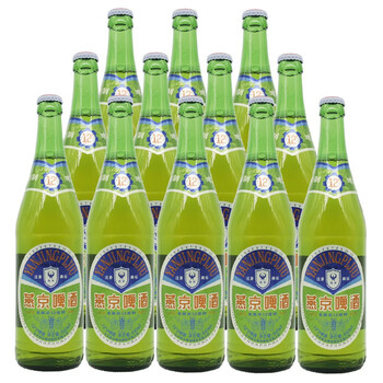 燕京啤酒 12度特老燕京 640ml*12瓶整箱装