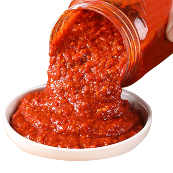 姜鲜森超辣辣椒酱 安徽特产 六安农家石磨无油辣椒糊糊拌饭酱巨辣椒酱