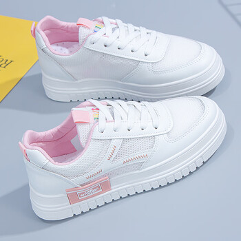 安踏(anta)女童鞋小白鞋夏季薄款网面透气板鞋低帮大童运动鞋女孩夏