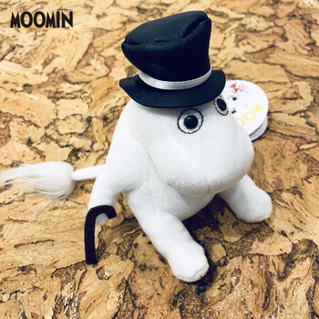 姆明小挂件亚美毛绒玩具玩偶可爱家居摆件娃娃公仔 姆明爸爸挂件10cm