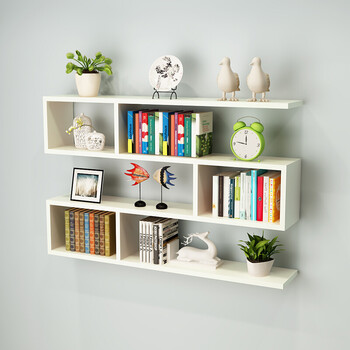 酒架创意墙上置物架壁挂搁板墙架吊柜挂柜墙壁柜装饰架墙柜书架书柜y