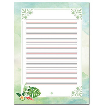 纸 写拼音英语 a4参赛创作作品专用比赛专用纸小学生书写练字用纸儿