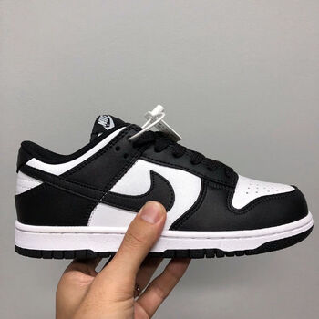 nike 耐克 黑白熊猫dunk男女时尚运动潮鞋 黑白色 42【图片 价格 品牌