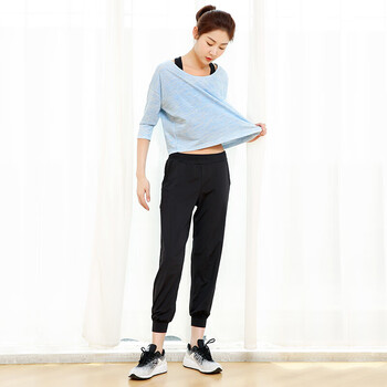 京东优选好货瑜伽服女套装秋冬女秋冬跑步运动套装运动宽松显瘦速干衣