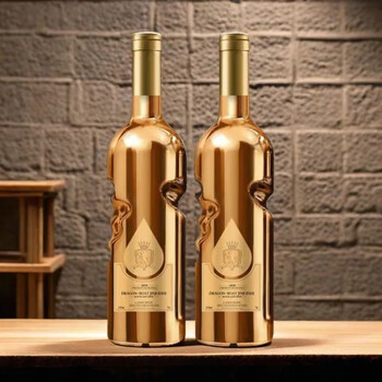 龙船金爵皇皇家狮王干红葡萄酒14度干红 天使之手 750ml*2支+开瓶器