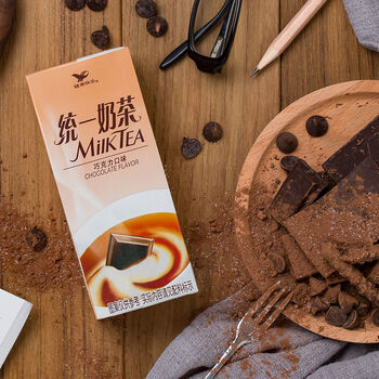 统一奶茶饮料麦香巧克力250ml24盒整箱新旧包装随机发货巧克力奶茶250