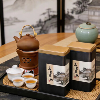 东方顶丛春茶凤凰单枞茶蜜兰香潮州工夫茶单丛茶叶高山浓香型乌龙茶 蜜兰香 250g*2罐