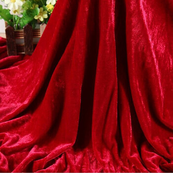 友创金丝绒布料 会议桌布背景绒布窗帘布幕布舞台布展示柜绒布路演布