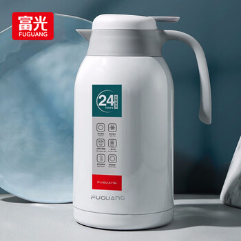 富光 保温壶 椰奶白2200ml