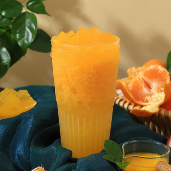 广禧橘子颗粒罐头850g 爆汁大橘果肉粒去皮无核奶茶店专用原材料 广禧