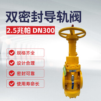 双恒 双密封导轨阀（压力为2.5兆帕）  1台 XY34X-25C DN300