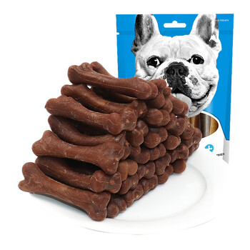 yaho亚禾狗狗磨牙棒牛肉味270g袋约7cm30根装宠物狗中小型犬耐咬洁齿