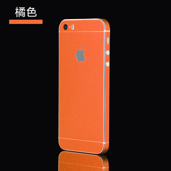 iphone5s手机贴纸冰膜iphone se全身贴膜 5s改色膜彩膜包边后背膜