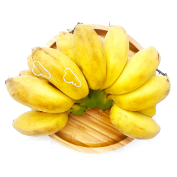 福建漳州小米蕉苹果米蕉新鲜香蕉 粉蕉青香蕉2.5kg新鲜水果