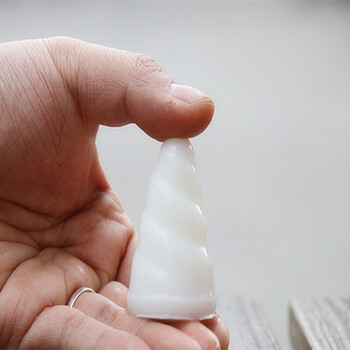 尖角果冻 情趣果冻服务用按摩螺旋尖角型的水晶之恋口娇果冻性用品