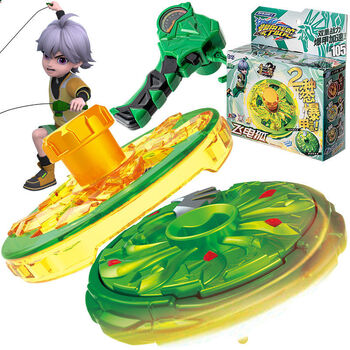 双甲战陀红莲战神vs深渊海王超变暴爆甲战陀螺玩具儿童男孩魔幻梦幻