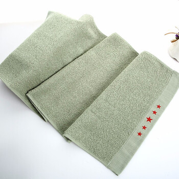07式毛巾毛巾 配发陆07a纯棉军绿色军训07式毛巾正品毛巾户外便携旅游