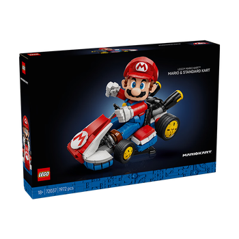 乐高（LEGO）积木马里奥72037 马力欧卡丁车男孩女孩玩具生日新年礼物年货装饰