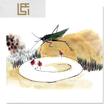 餐厅挂画田园水墨风格卧室床头国画中国风墙壁画楼梯间装饰画 柠檬黄