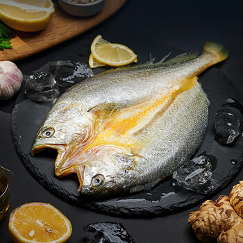 1号会员店宁德三去醇香黄鱼鲞净重750g共3条 地标认证大黄鱼年货节海鲜鱼类