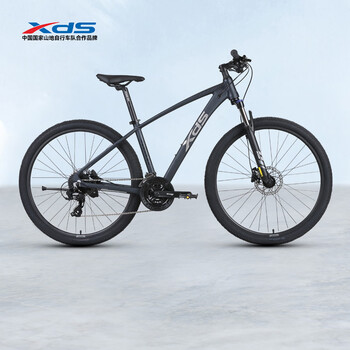 喜德盛（xds）英雄280山地自行车变速车运动骑行 哑光黑 16