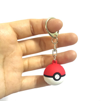 绿野客宝可梦精灵球挂饰立体神奇宝可梦皮卡丘精灵球钥匙扣可爱精灵球