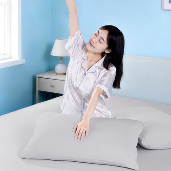 1号会员店100%锦自然凉感床笠三件套枕套床笠（适用1.5m～1.8m双人）