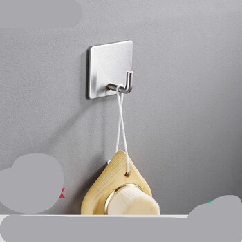 挂钩强力粘胶粘钩壁挂墙壁置物架无痕钉门后挂衣钩免打孔墙上钩子强力