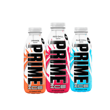 【试用装】PRIME英国进口电解质饮 多口味尝鲜 500ml*3支装（冰橙+冰红+冰蓝）