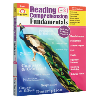 Evan Moor 阅读理解基础强化练习 三年级 Reading Comprehension Fundamentals Grade 3