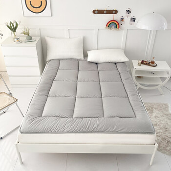 鲁普顿丝绒软床垫加厚床褥子学生宿舍单人秋冬季床垫子 风华流沙 90*