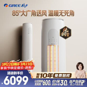 格力空调 天仪 3匹 新一级能效变频 纯铜管客厅节能省电柜机 国家补贴 KFR-72LW/(72504)FNhAa-B1