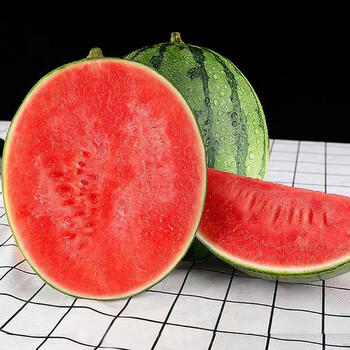 爆甜8424麒麟西瓜无籽手剥皮糖丸小西瓜2k4k西瓜当季新鲜水果皮薄肉脆