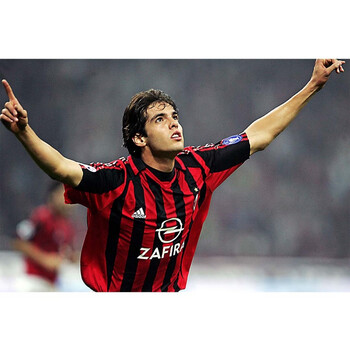 狼天影巴西足球ac米兰卡卡海报宿舍贴画房间自粘墙贴纸写真可来图定制