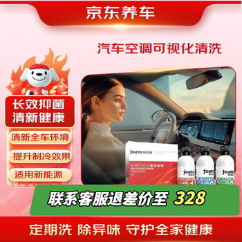 京东养车汽车空调可视化清洗 材料施工全包 净化空气消除异味消除细菌