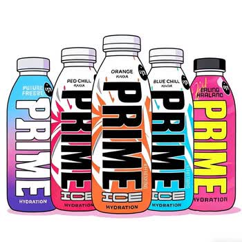 PRIME英国进口 维生素网红电解质饮 多口味尝鲜组合5瓶装