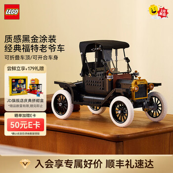 乐高（LEGO）积木 ICONS 11376 福特T型车 新品 拼装玩具  母亲节520礼物
