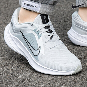 nike耐克男鞋店秋季2022新款跑步鞋男款运动鞋男 主图灰白色新款 飞线