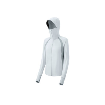 蕉下（beneunder）防晒衣女士透气新品夏季薄款长袖防紫外线防晒服 银河灰 S