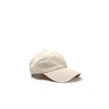 女韩版潮纯色软顶棒球帽女夏天百搭学生街头鸭舌帽ins男潮人 米白色