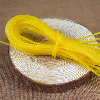 东北纯玉米面金丝面麻辣烫专用苞米钢丝面黄面条牛筋面粗粮面2500g